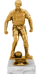 Фигура Футбол на мраморном цоколе