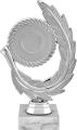 Фигура Эмблема с листом на мраморном цоколе